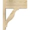 Ekena Millwork Funston Block Rough Sawn Outlooker, Douglas Fir, 8"W x 18"D x 22"H OUT08X18X22FST05RDF - alternate 2